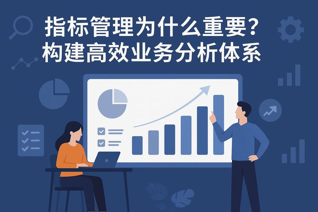 指标管理为什么重要？构建高效业务分析体系指南