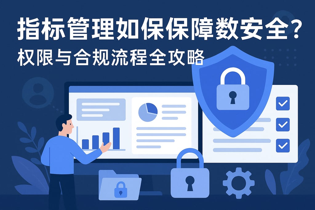 指标管理如何保障数据安全？权限与合规流程全攻略
