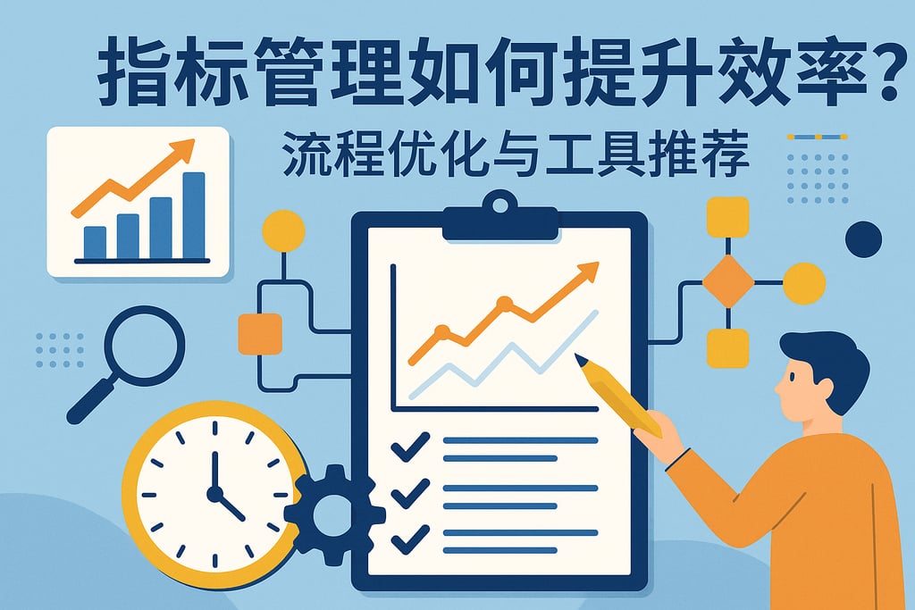 指标管理如何提升效率？流程优化与工具推荐
