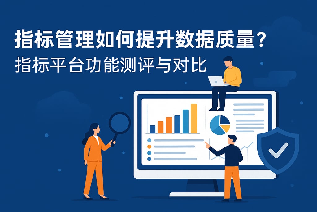 指标管理如何提升数据质量？指标平台功能测评与对比