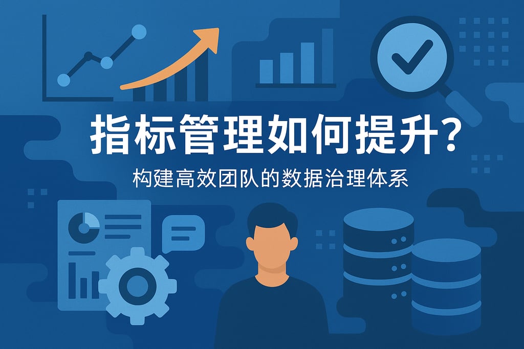 指标管理如何提升？构建高效团队的数据治理体系