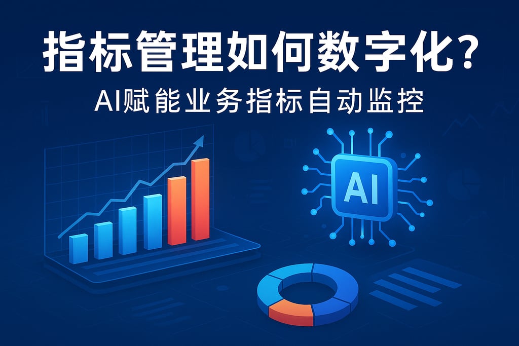 指标管理如何数字化？AI赋能业务指标自动监控