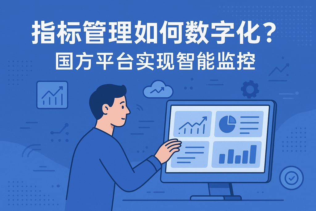 指标管理如何数字化？国产平台实现智能监控