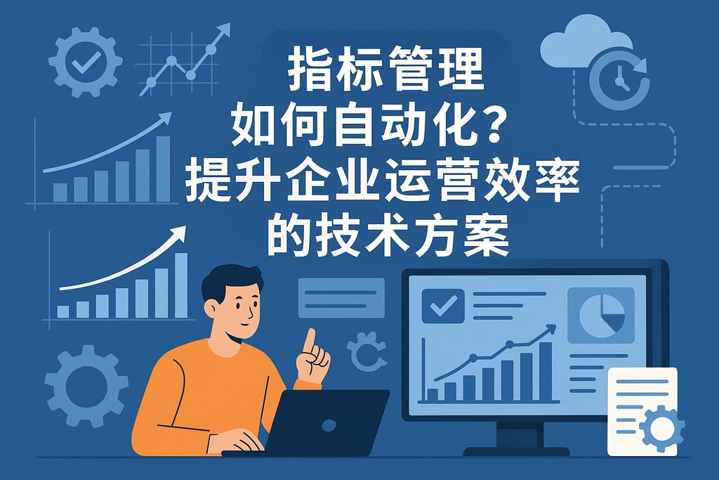 指标管理如何自动化？提升企业运营效率的技术方案