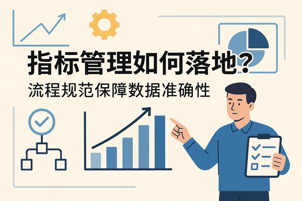 指标管理如何落地？流程规范保障数据准确性