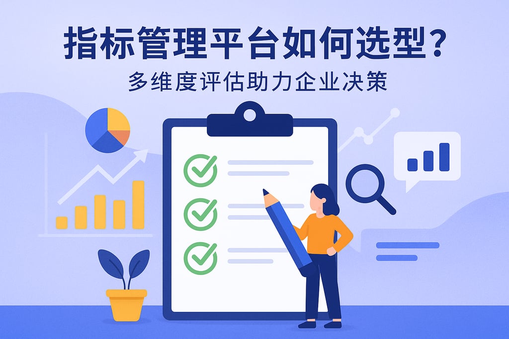 指标管理平台如何选型？多维度评估助力企业决策