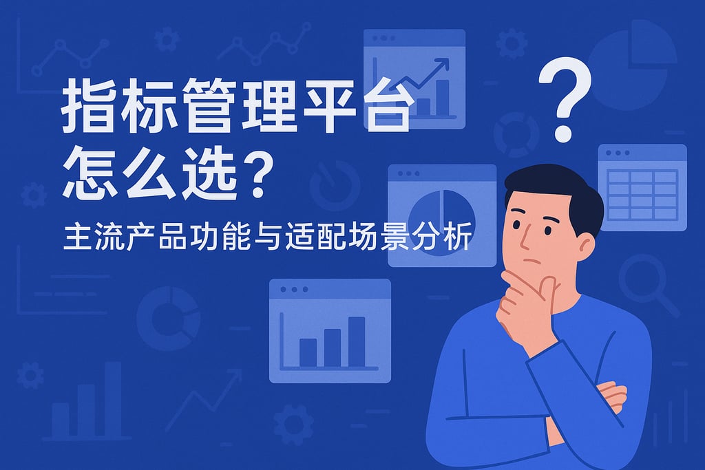 指标管理平台怎么选？主流产品功能与适配场景分析