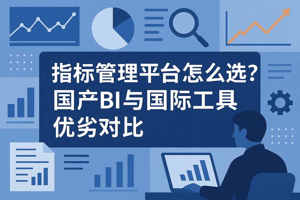 指标管理平台怎么选？国产BI与国际工具优劣对比