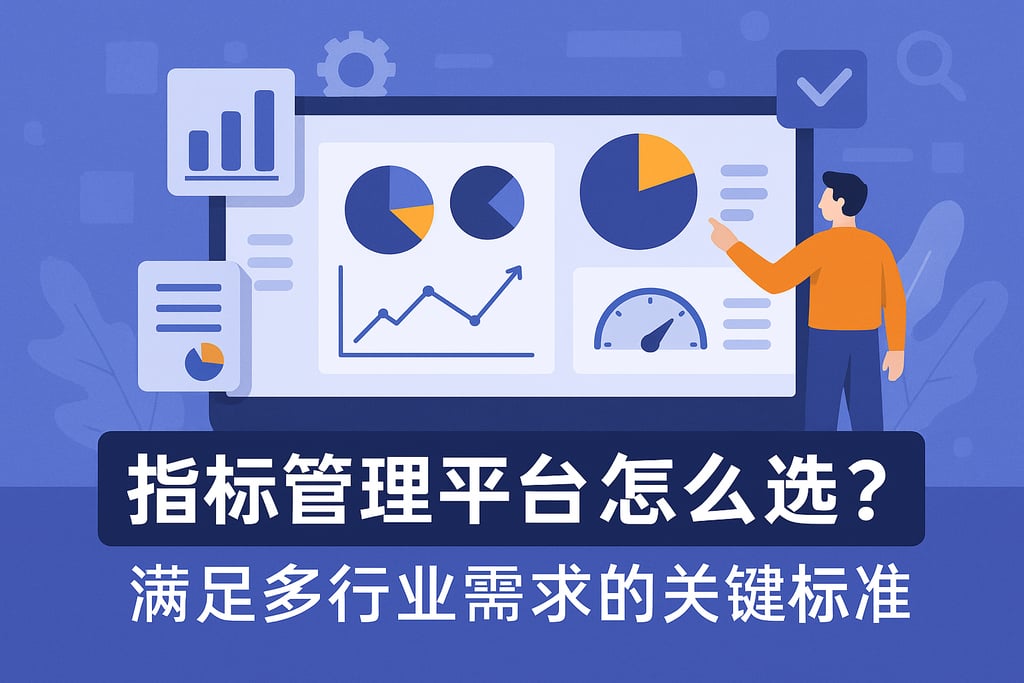 指标管理平台怎么选？满足多行业需求的关键标准