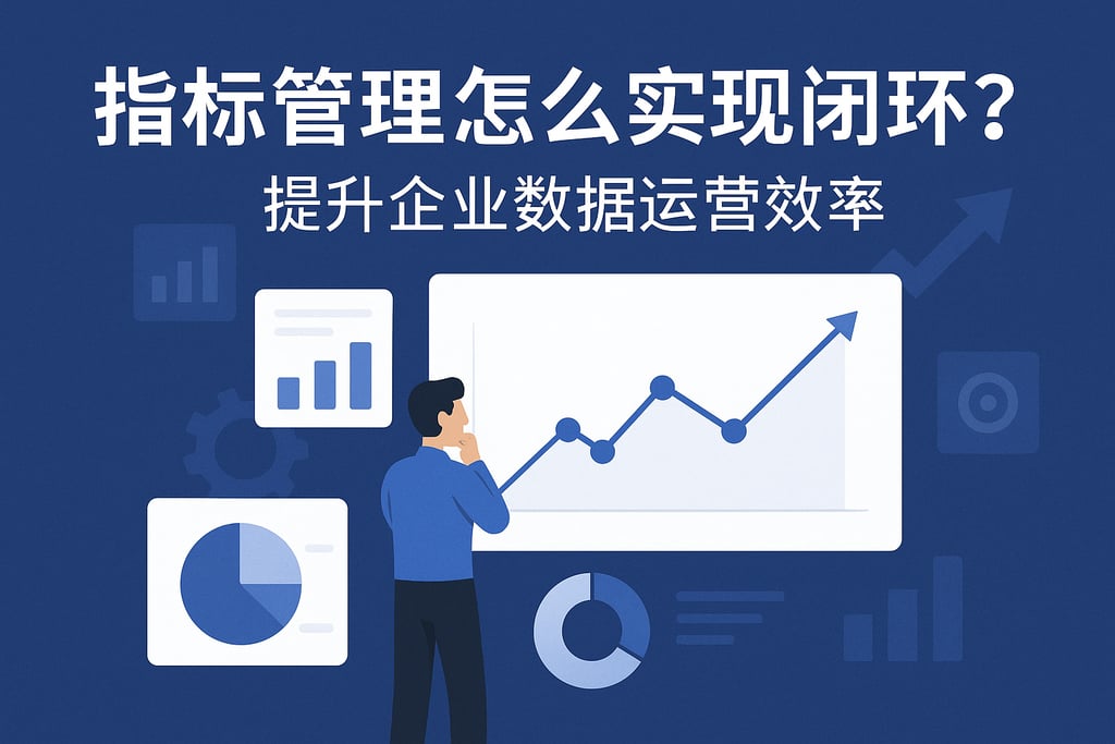 指标管理怎么实现闭环？提升企业数据运营效率