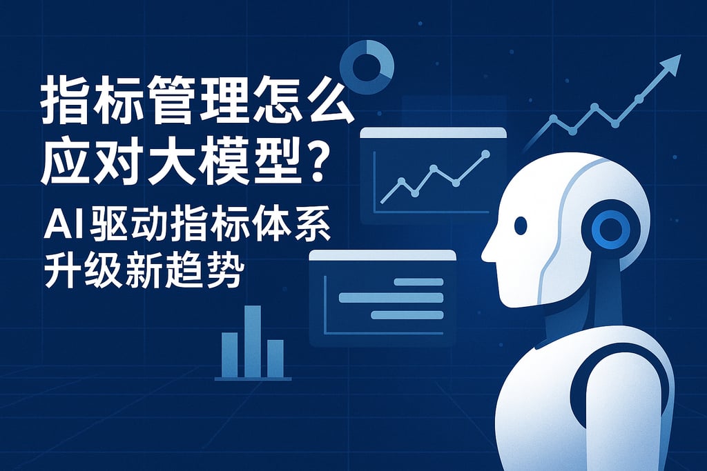 指标管理怎么应对大模型？AI驱动指标体系升级新趋势