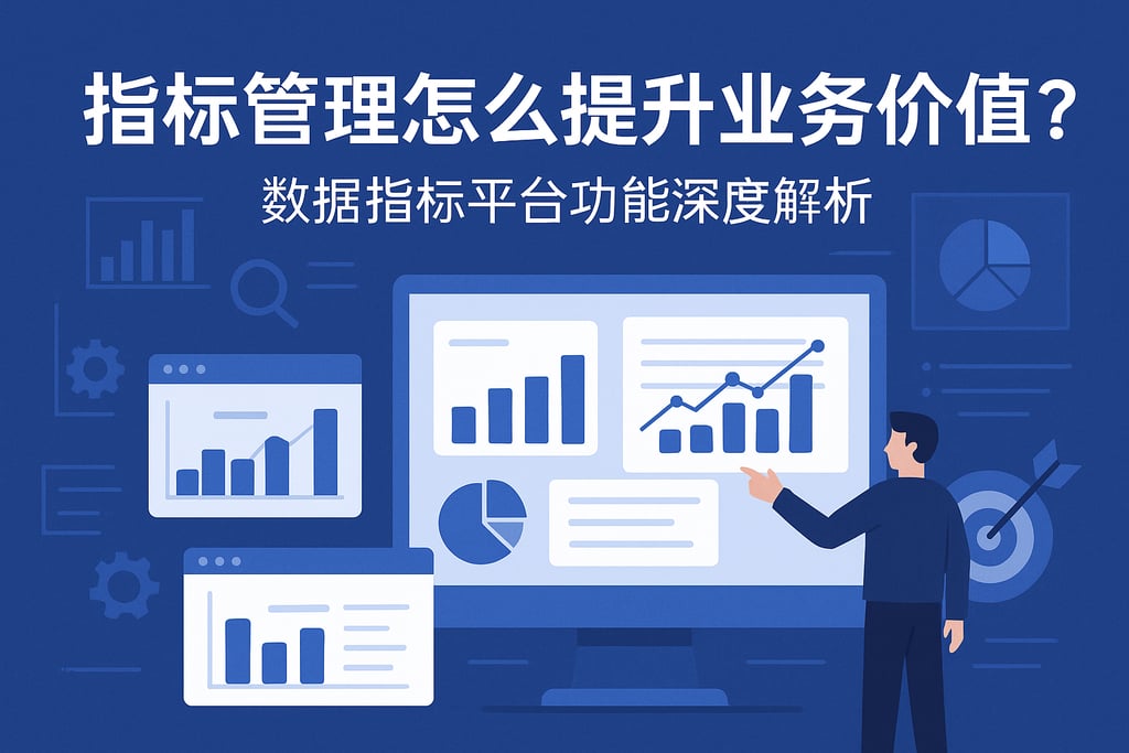 指标管理怎么提升业务价值？数据指标平台功能深度解析