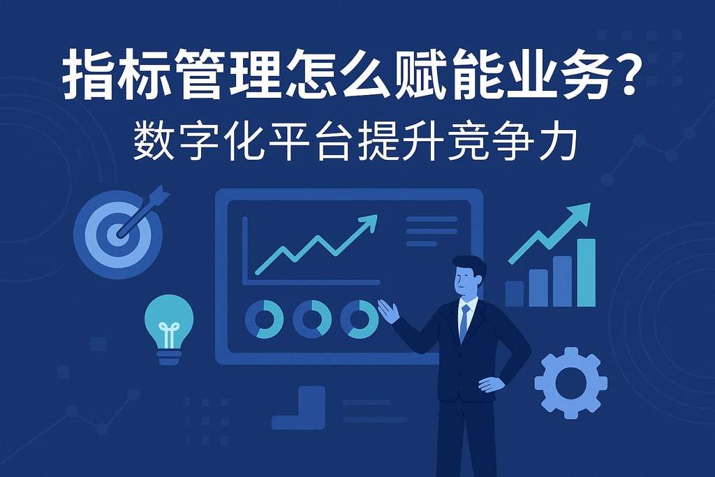 指标管理怎么赋能业务？数字化平台提升竞争力