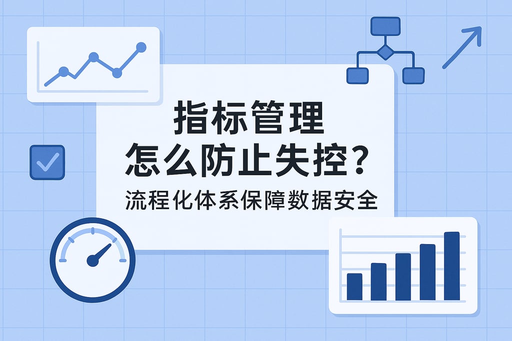 指标管理怎么防止失控？流程化体系保障数据安全