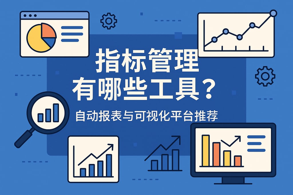指标管理有哪些工具？自动报表与可视化平台推荐