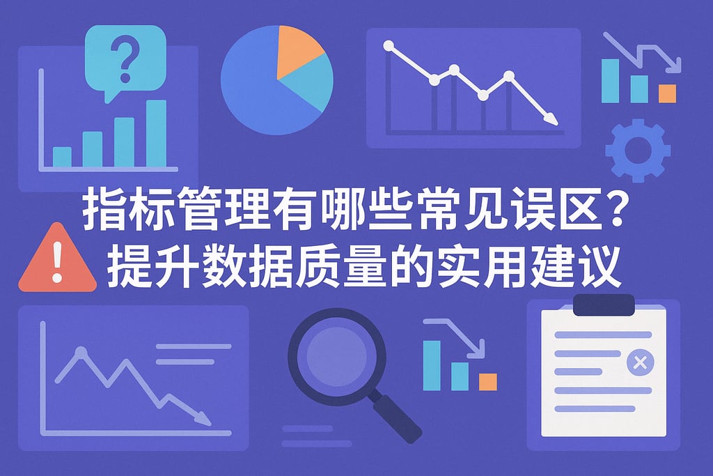 指标管理有哪些常见误区？提升数据质量的实用建议
