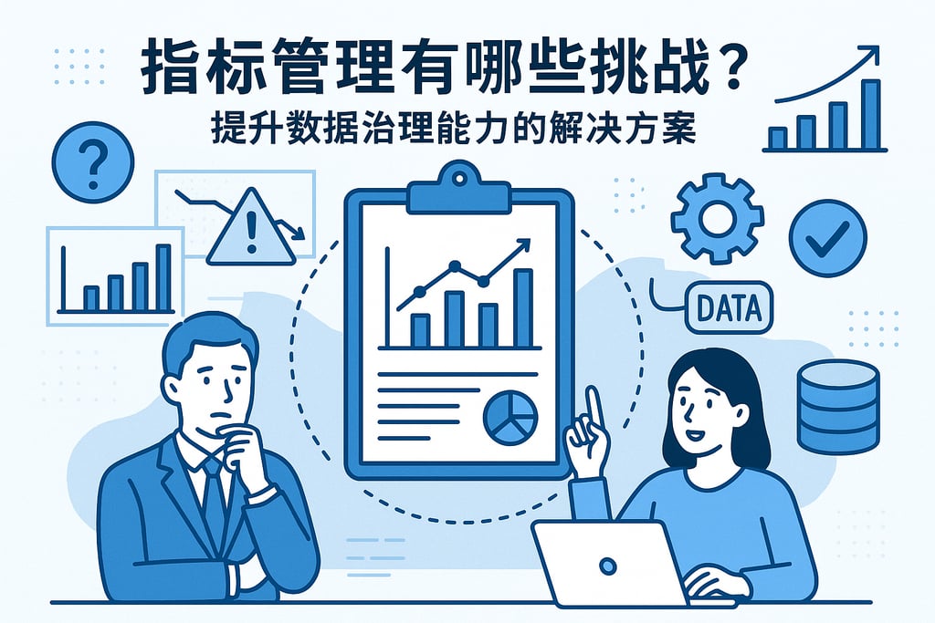 指标管理有哪些挑战？提升数据治理能力的解决方案