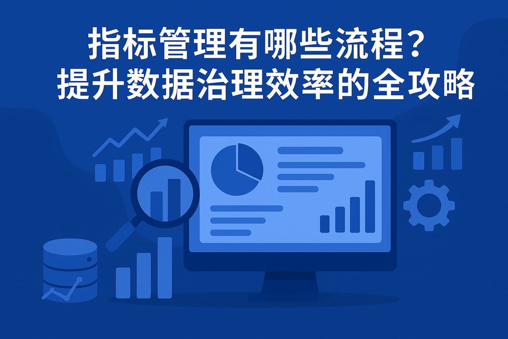指标管理有哪些流程？提升数据治理效率的全攻略
