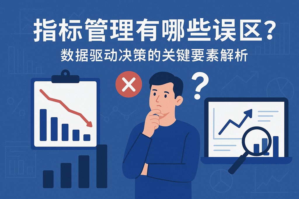 指标管理有哪些误区？数据驱动决策的关键要素解析