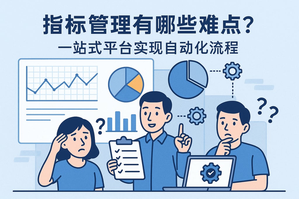 指标管理有哪些难点？一站式平台实现自动化流程