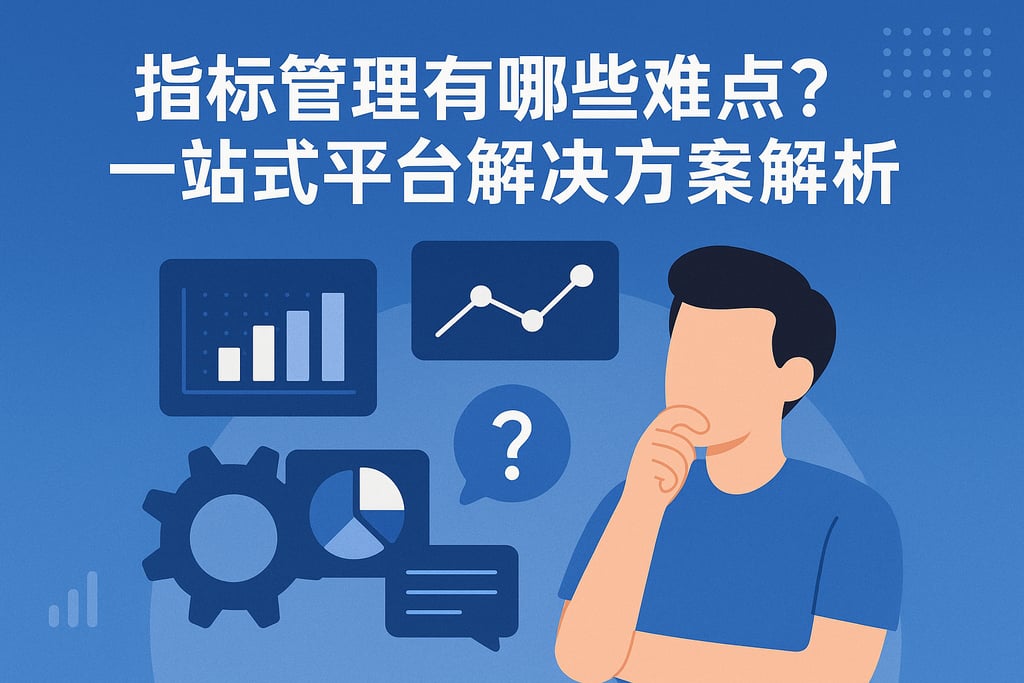 指标管理有哪些难点？一站式平台解决方案解析