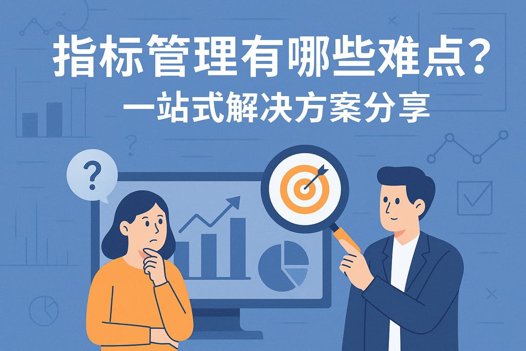 指标管理有哪些难点？一站式解决方案分享