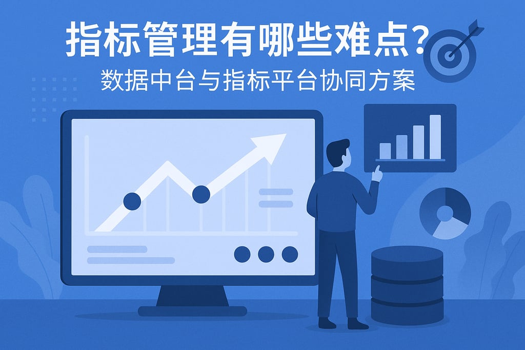 指标管理有哪些难点？数据中台与指标平台协同方案