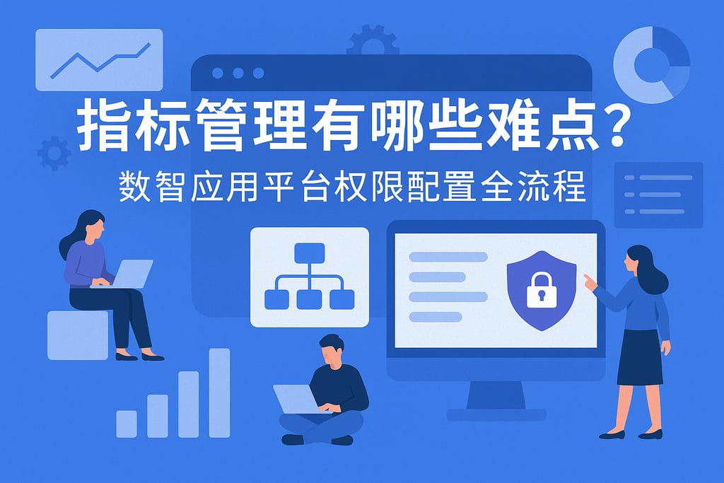 指标管理有哪些难点？数智应用平台权限配置全流程