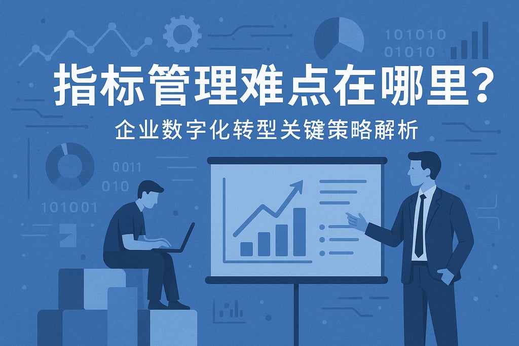 指标管理难点在哪里？企业数字化转型关键策略解析