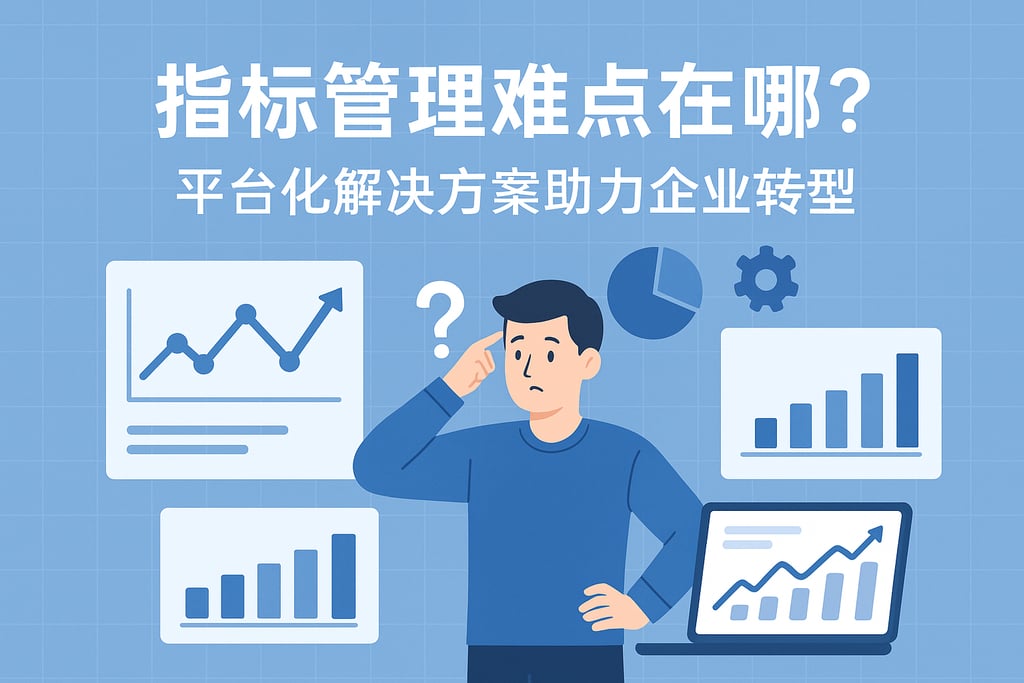 指标管理难点在哪？平台化解决方案助力企业转型