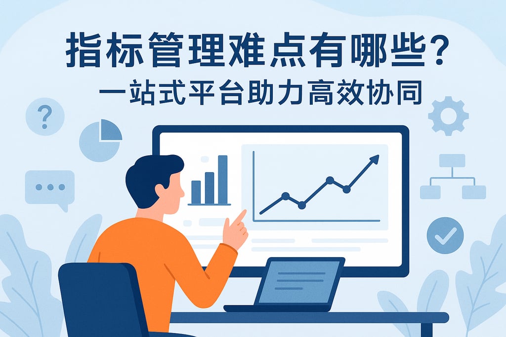 指标管理难点有哪些？一站式平台助力高效协同