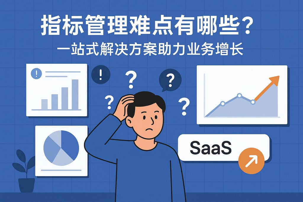 指标管理难点有哪些？一站式解决方案助力业务增长
