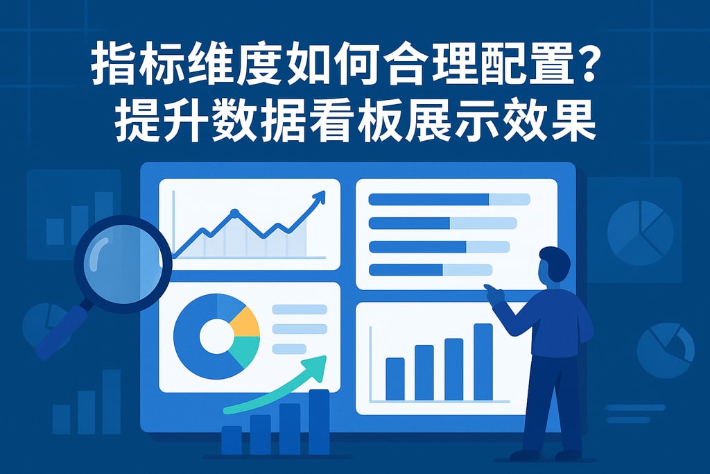 指标维度如何合理配置？提升数据看板展示效果