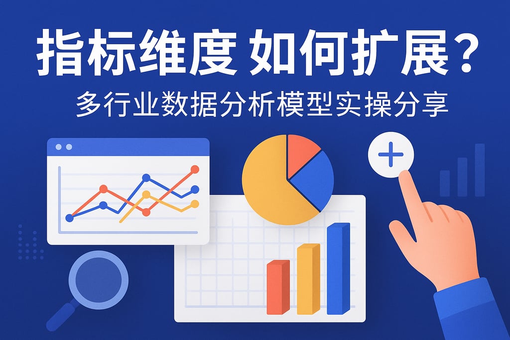 指标维度如何扩展？多行业数据分析模型实操分享