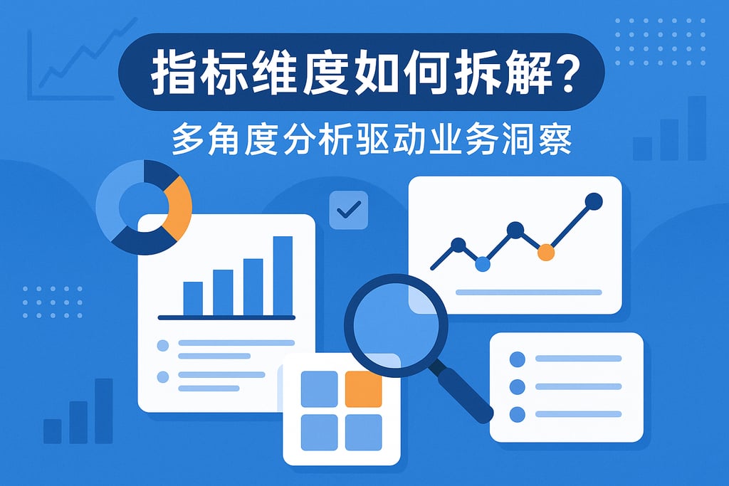 指标维度如何拆解？多角度分析驱动业务洞察