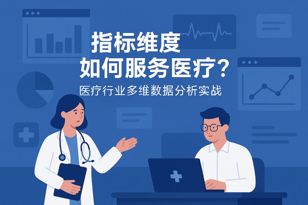 指标维度如何服务医疗？医疗行业多维数据分析实战