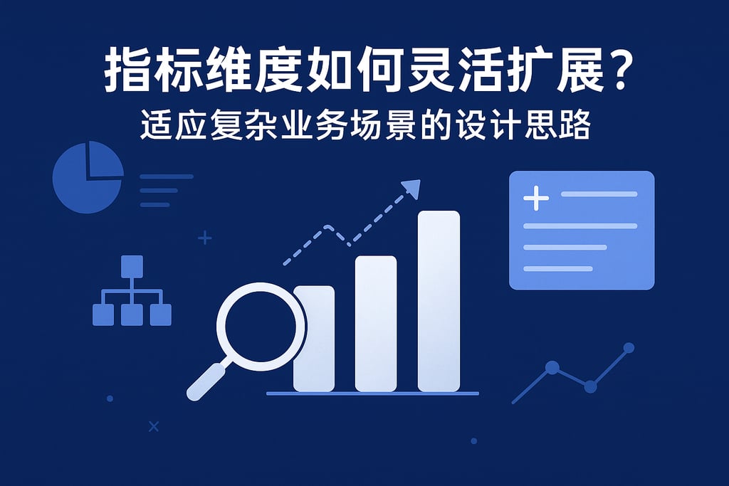 指标维度如何灵活扩展？适应复杂业务场景的设计思路