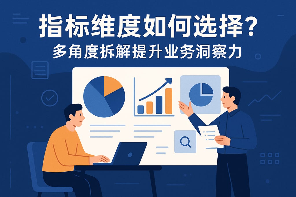 指标维度如何选择？多角度拆解提升业务洞察力