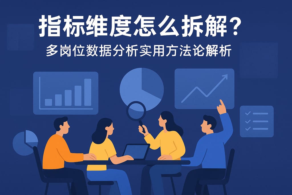指标维度怎么拆解？多岗位数据分析实用方法论解析