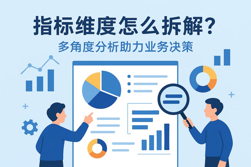 指标维度怎么拆解？多角度分析助力业务决策