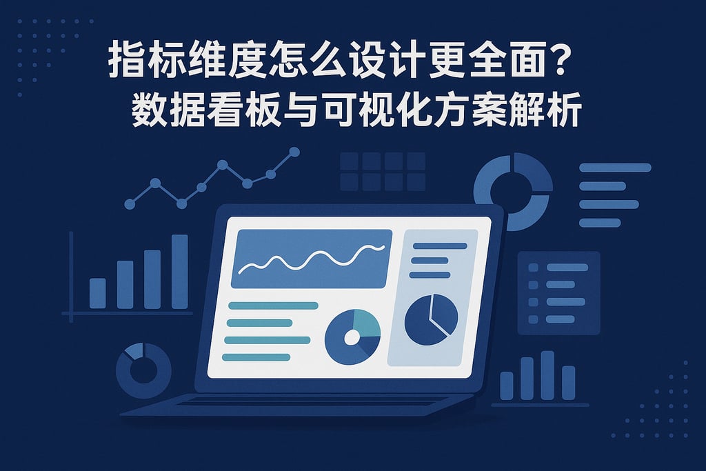 指标维度怎么设计更全面？数据看板与可视化方案解析