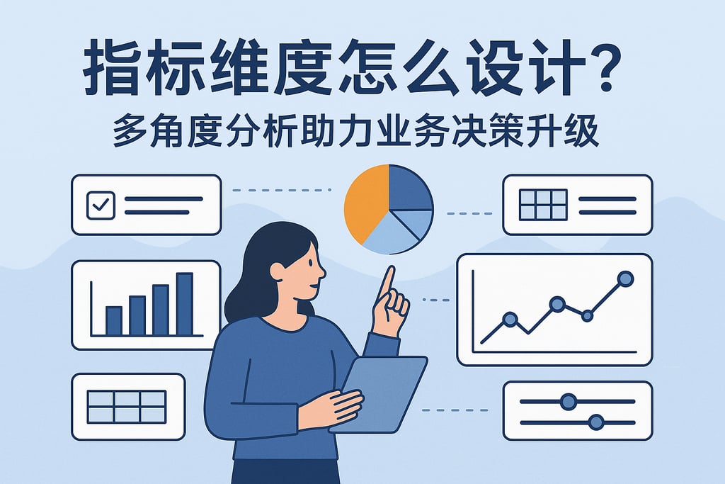 指标维度怎么设计？多角度分析助力业务决策升级