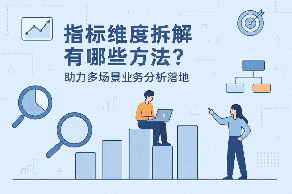 指标维度拆解有哪些方法？助力多场景业务分析落地