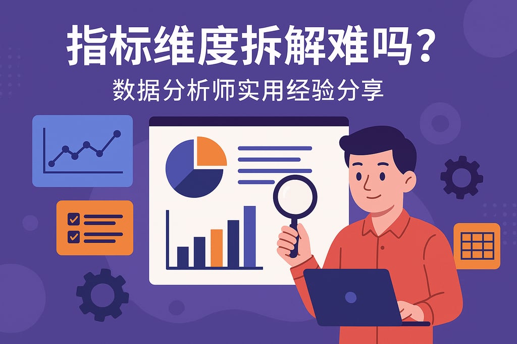 指标维度拆解难吗？数据分析师实用经验分享