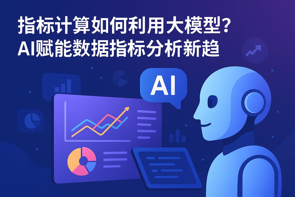 指标计算如何利用大模型？AI赋能数据指标分析新趋势