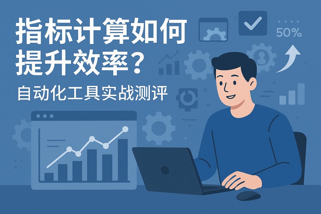 指标计算如何提升效率？自动化工具实战测评