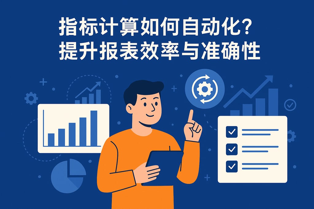 指标计算如何自动化？提升报表效率与准确性