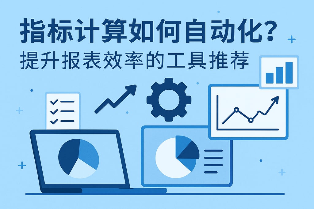 指标计算如何自动化？提升报表效率的工具推荐