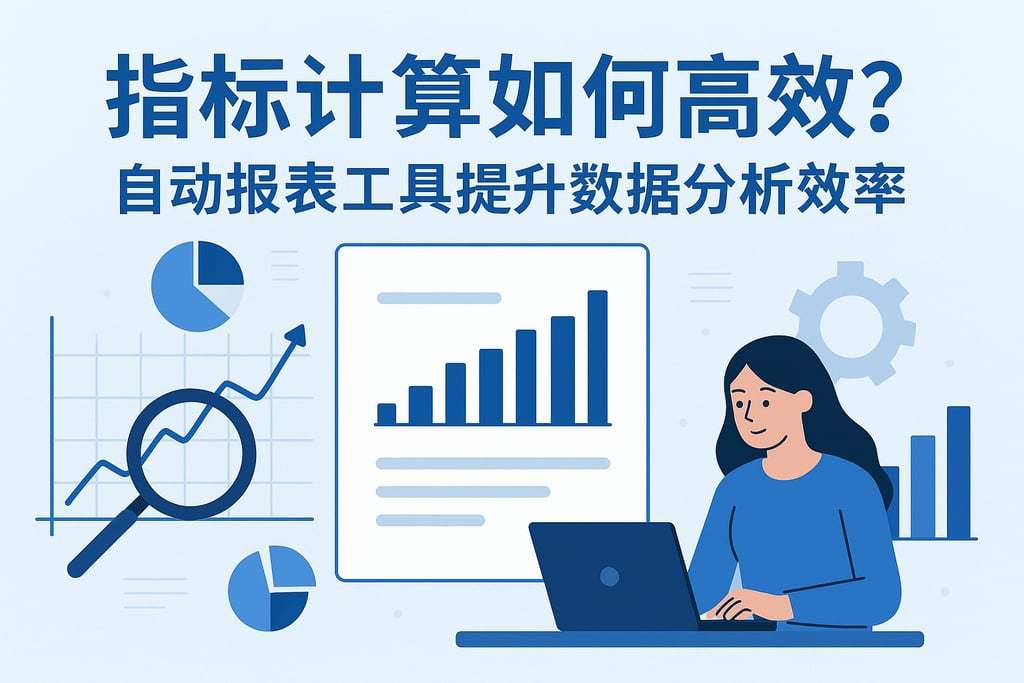 指标计算如何高效？自动报表工具提升数据分析效率