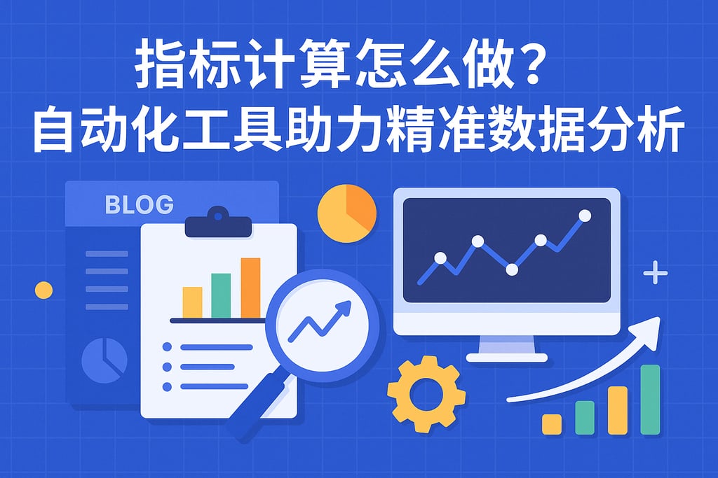 指标计算怎么做？自动化工具助力精准数据分析
